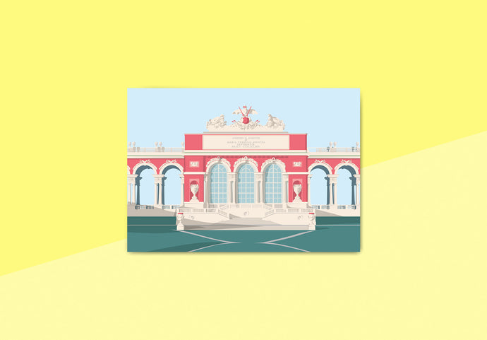 NOBIS DESIGN - postcard - Gloriette
