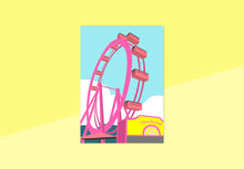 Laden Sie das Bild in den Galerie-Viewer, NOBIS DESIGN - Postkarte - Wiener Riesenrad