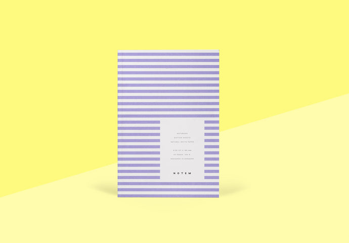 NOTEM - Vita Notizbuch Klein - Lavendel dot grid