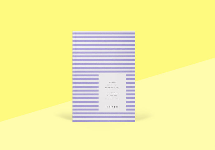 NOTEM - Vita Notebook Small - Lavender dot grid
