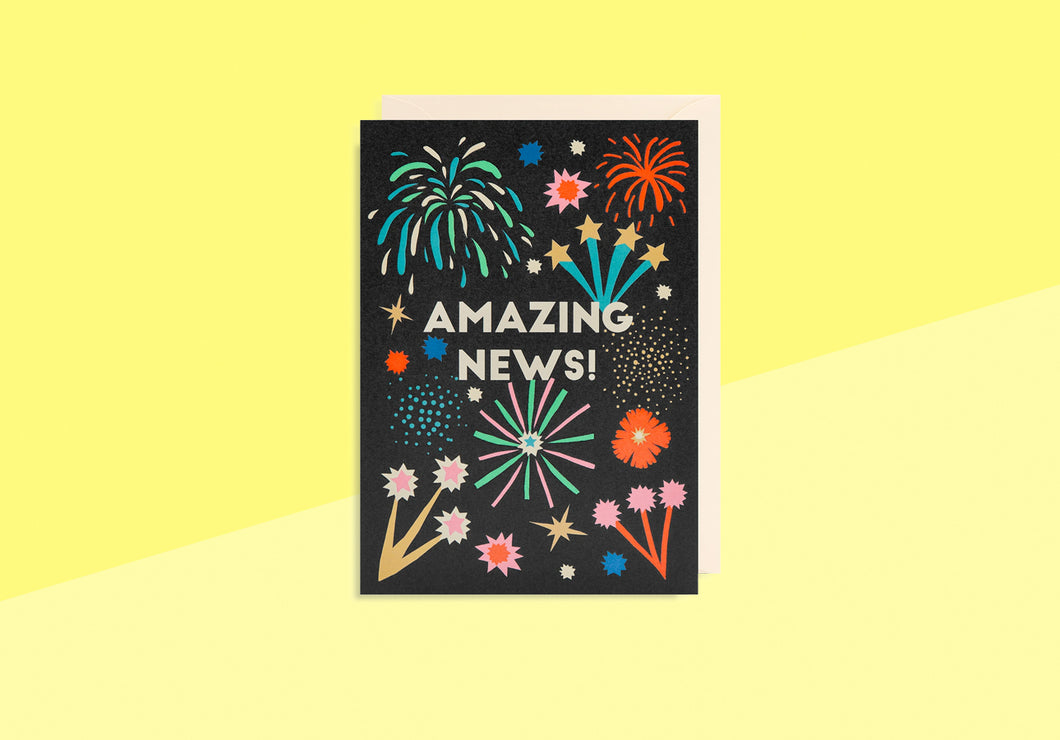 Greeting card - Naomi Wilkinson - Amazing News!