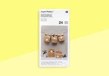 Load image into Gallery viewer, PAPER POETRY - Advent Calendar Set - Kraft