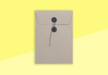 Load image into Gallery viewer, PAPIERNICZENI - Button &amp; String Envelopes - C5