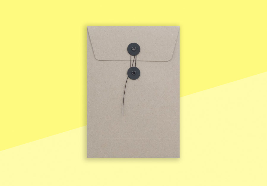 PAPIERNICZENI - Button & String Envelopes - C5