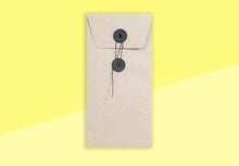 Load image into Gallery viewer, PAPIERNICZENI - Button &amp; String Envelopes - DL