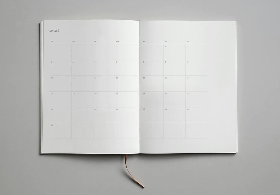 PAPIERNICZENI - Klasyk MMXXIV Calendar - Lilac