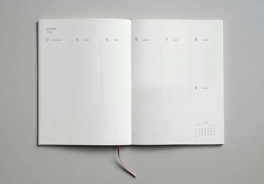 PAPIERNICZENI - Klasyk MMXXIV Calendar - Eucalyptus