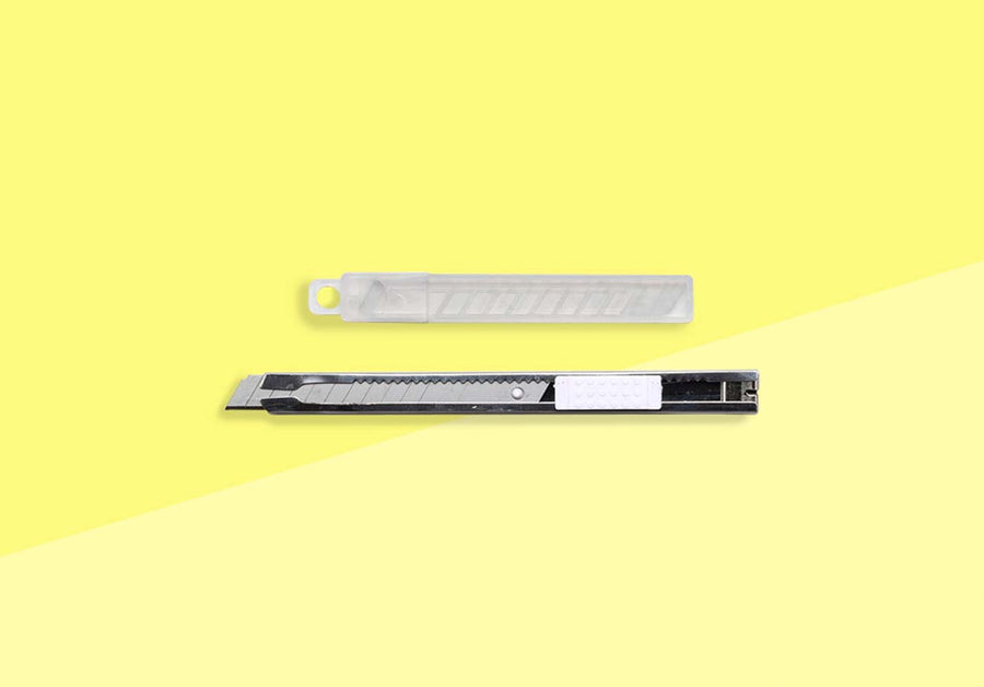 RICO - Cuttermesser - 13cm - white