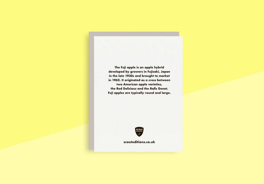 SCOUT EDITIONS - Mini-Karte - Fuji Apfel