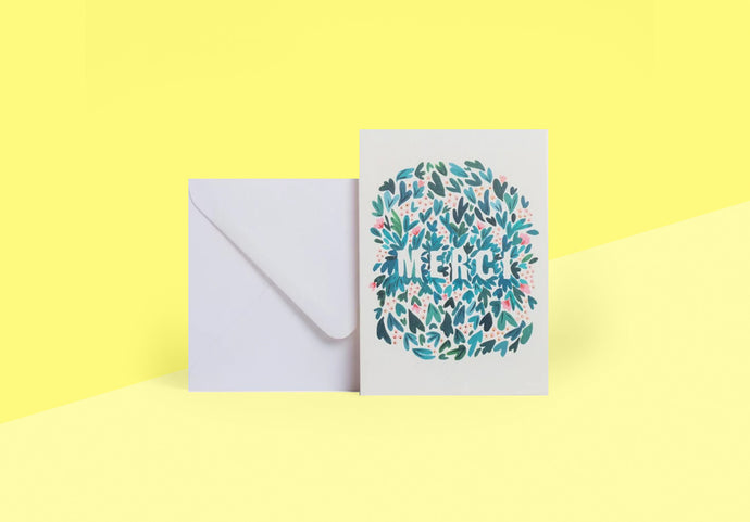 SEASON PAPER COLLECTION - Greeting Card - Feuillages