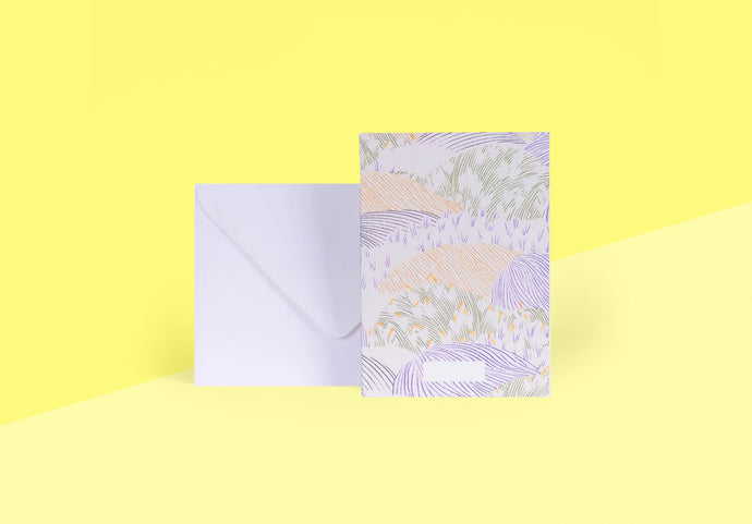 SEASON PAPER COLLECTION - Greeting Card - Meadow