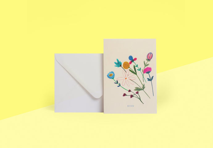 SEASON PAPER COLLECTION - Card - Petites fleurs