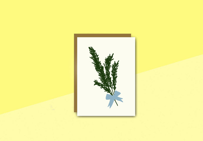 SOUS-BOIS - Greeting card - branches