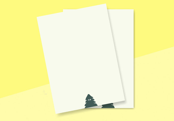 SOUS-BOIS - Letter Paper - Sapin