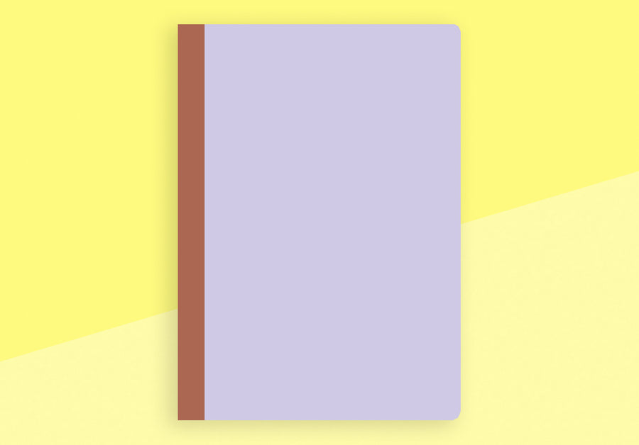 SOUS-BOIS - Notebook A4 - lavender