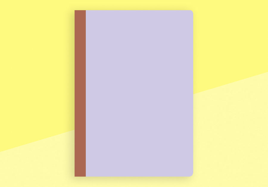 SOUS-BOIS - Notebook A4 - Lavender