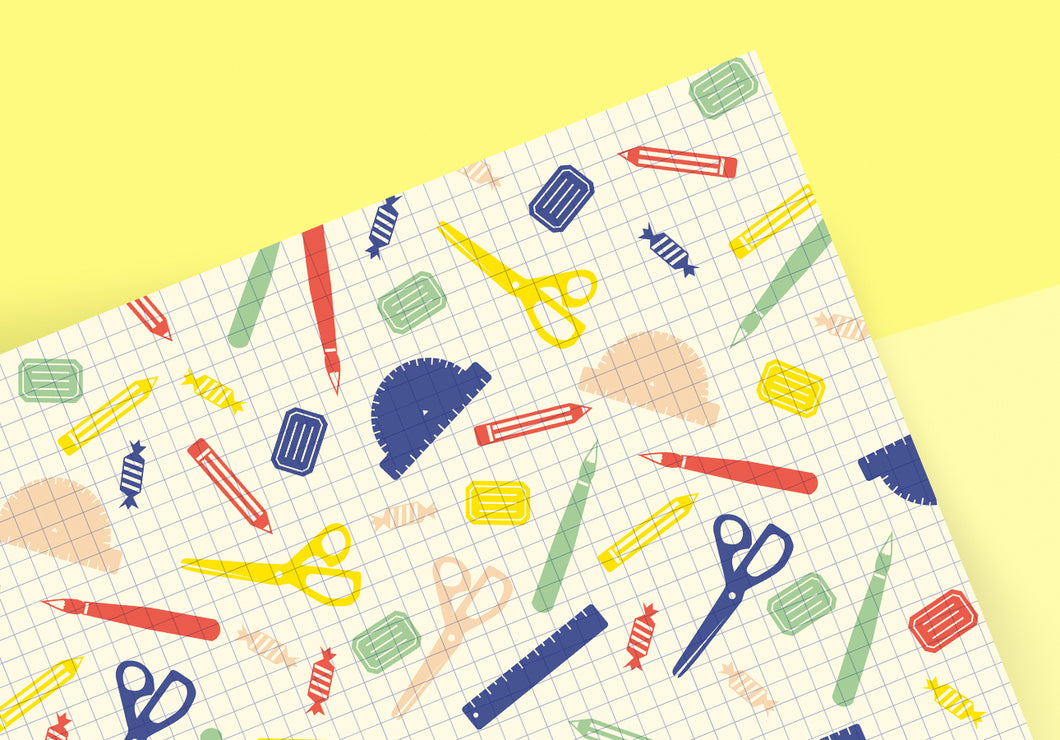 SOUS-BOIS - Wrapping Paper - Back to school