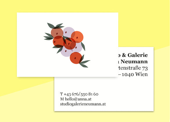 SOUS-BOIS - business cards  – 