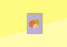 Load image into Gallery viewer, SOUS-BOIS - Greeting card - 3 Fruits - mini