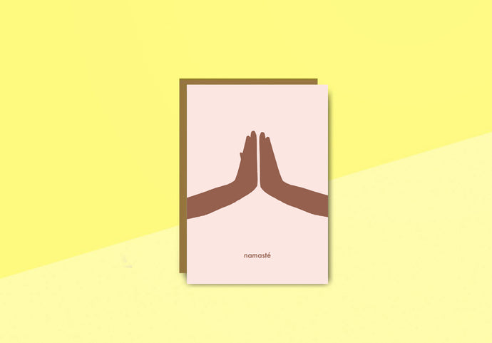 SOUS-BOIS - Greeting card - Namasté