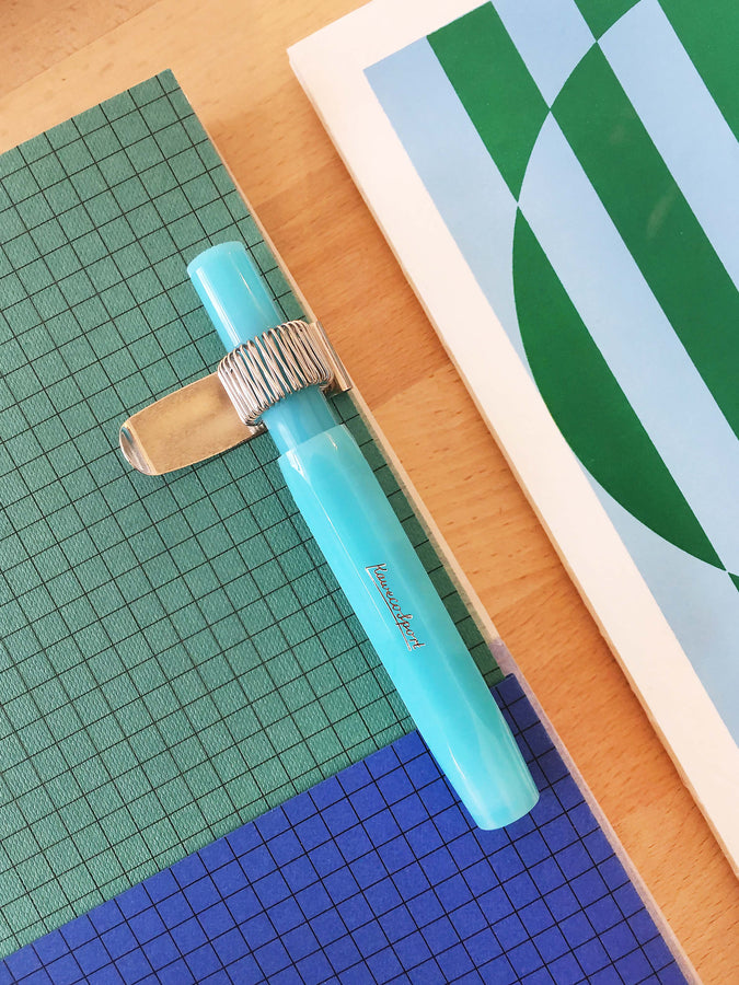 KAWECO - FROSTED SPORT - Fountain Pen - Blueberry
