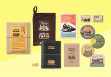 Laden Sie das Bild in den Galerie-Viewer, TRAVELER&#39;S COMPANY - Traveler&#39;s Notebook Passport Size -  Limited Set Train