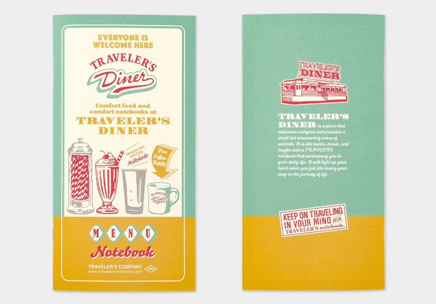 TRAVELER'S COMPANY - Traveler's Notebook - Limited Set Traveler's Diner . 2. Auflage