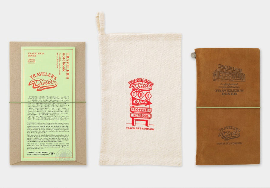 TRAVELER'S COMPANY - Traveler's Notebook - Limited Set Traveler's Diner . 2. Auflage