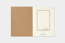 Load image into Gallery viewer, TRAVELER&#39;S COMPANY - Traveler&#39;s Notebook Passport - 2023 weekly diary - 2nd Half