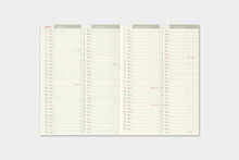Load image into Gallery viewer, TRAVELER&#39;S COMPANY - Traveler&#39;s Notebook Passport - 2023 weekly diary - 2nd Half