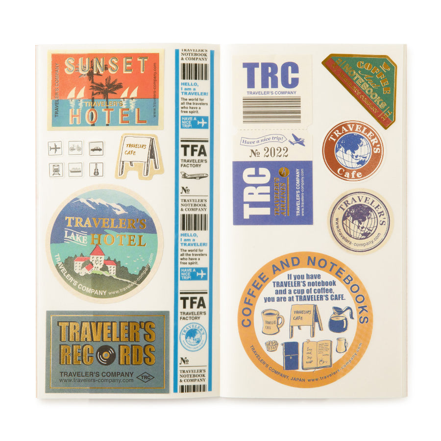 TRAVELER'S COMPANY - Traveler's Notebook Regular - Refill 031 - Sticker Release Papier