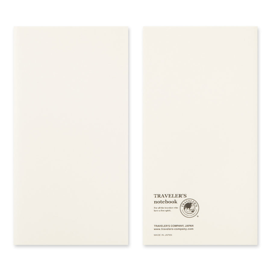 TRAVELER'S COMPANY - Traveler's Notebook Regular - Refill 032 - Akkordeon Fold Papier