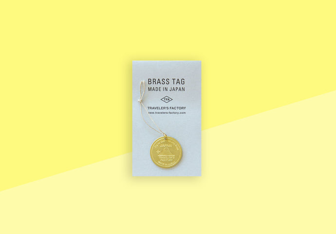 TRAVELER'S FACTORY - Brass Tag Japan Reise