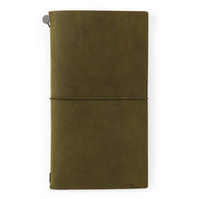 Load image into Gallery viewer, TRAVELER&#39;S COMPANY – Traveler&#39;s Notebook Regular - Olive