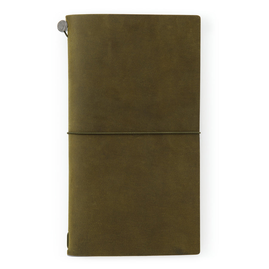 TRAVELER'S COMPANY - Traveler's Notebook Regular - Olivgrün