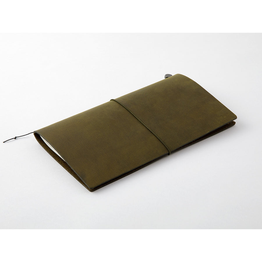 TRAVELER'S COMPANY - Traveler's Notebook Regular - Olivgrün