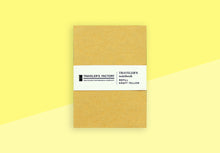 Laden Sie das Bild in den Galerie-Viewer, TRAVELER&#39;S FACTORY - Traveler&#39;s Notebook Passport Refill - Kraft gelb