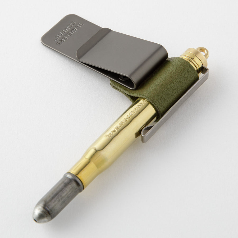 TRAVELER'S COMPANY – 016 Pen Holder (M) - olive
