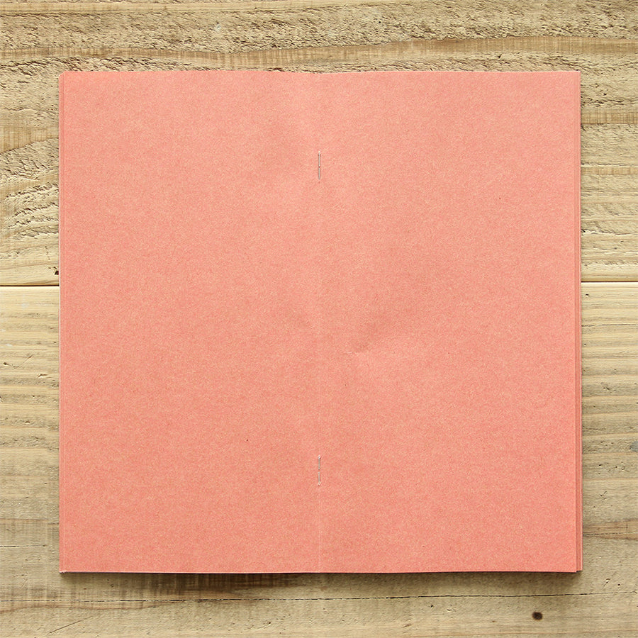 TRAVELER'S FACTORY - Traveler's Notebook Regular - Refill - Kraft Pink