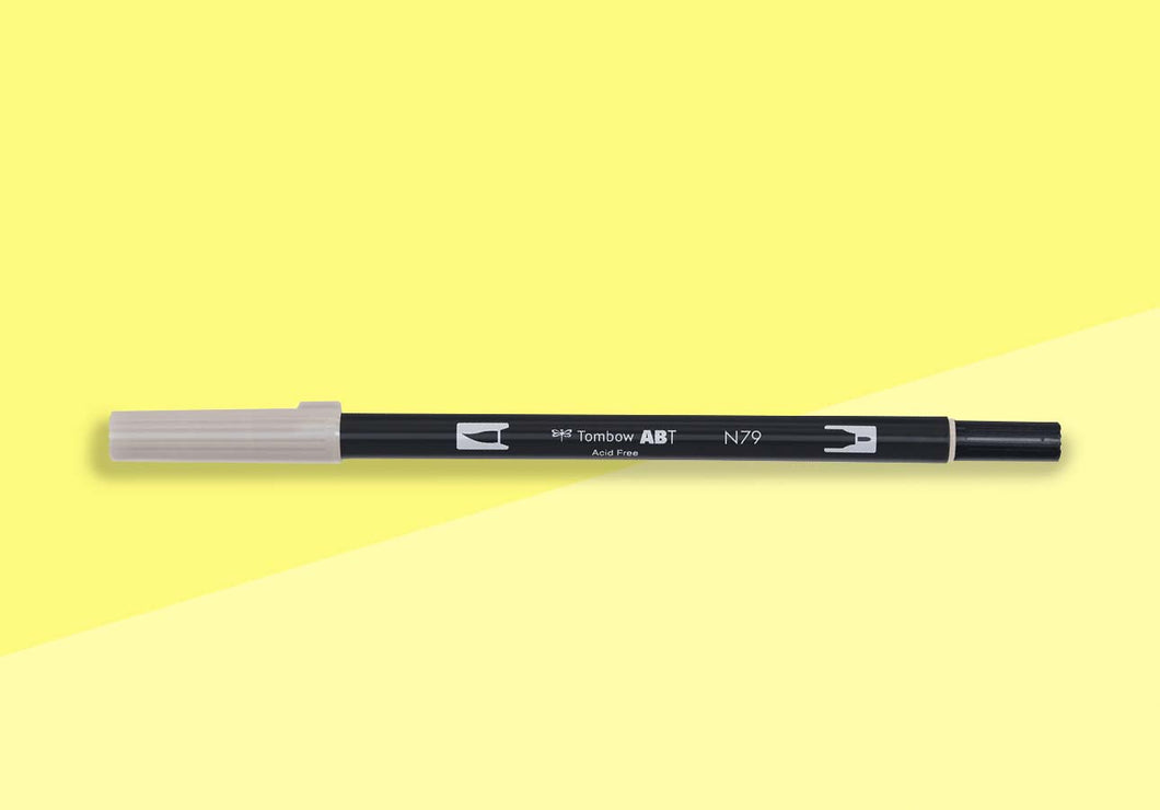TOMBOW - ABT Dual Brush Pen - N79 warm grey