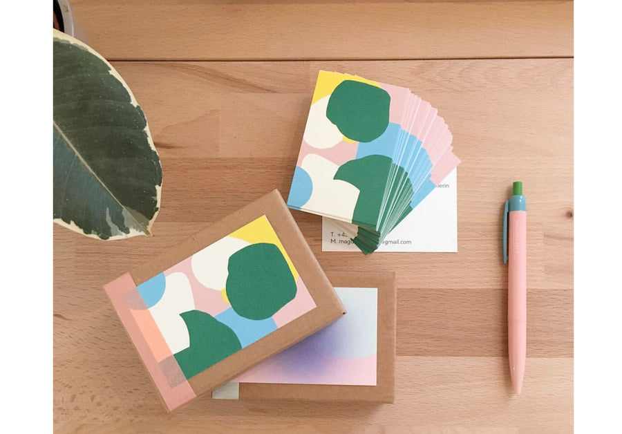 SOUS-BOIS - business cards  – "cocon"