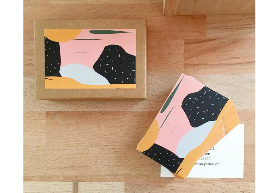 SOUS-BOIS - business cards  – "goudoul"