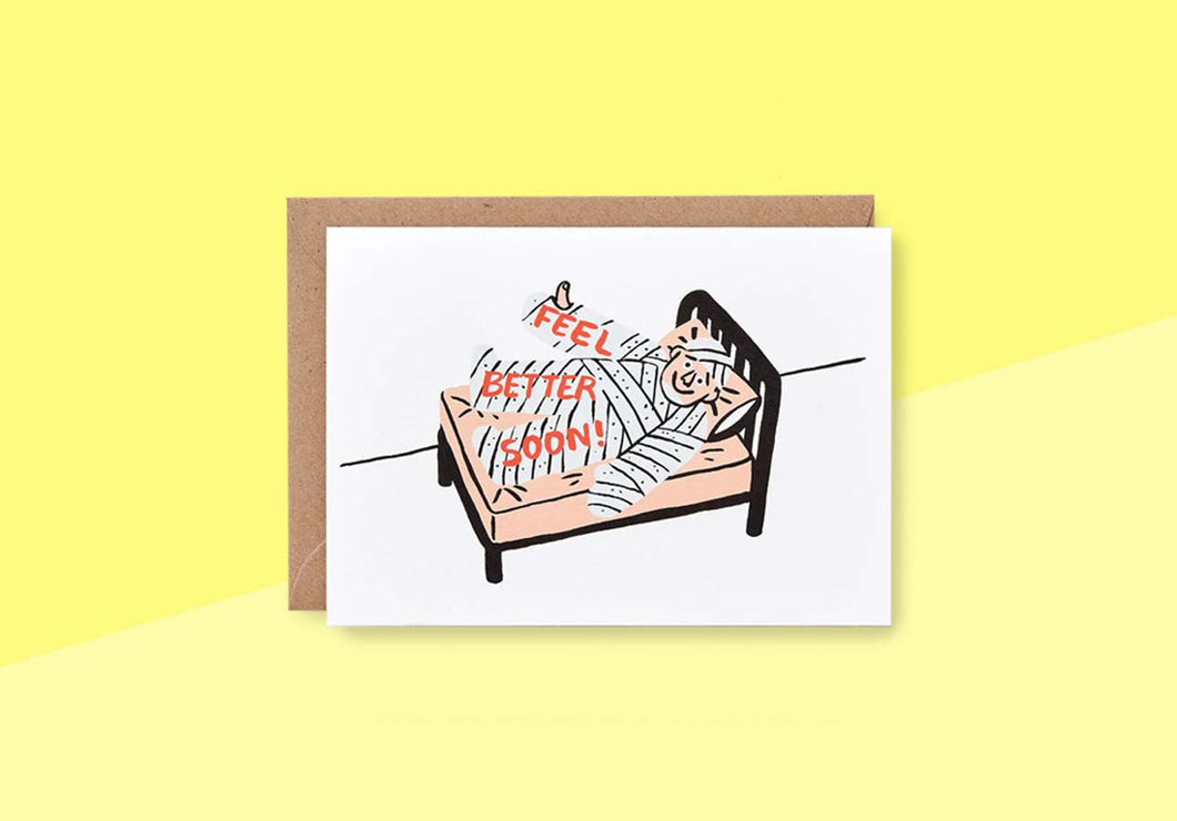 Wrap - Greeting card - Feel Better