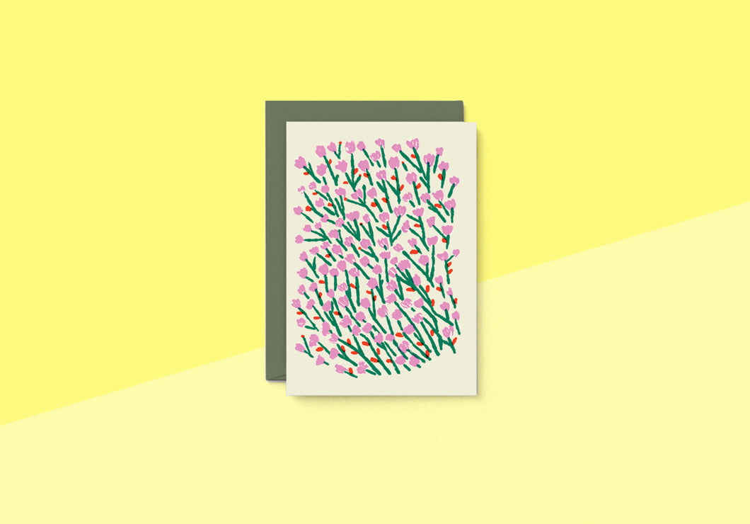 WRAP - Greeting card - Meadow
