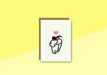 Load image into Gallery viewer, SOUS-BOIS - Greeting card - love