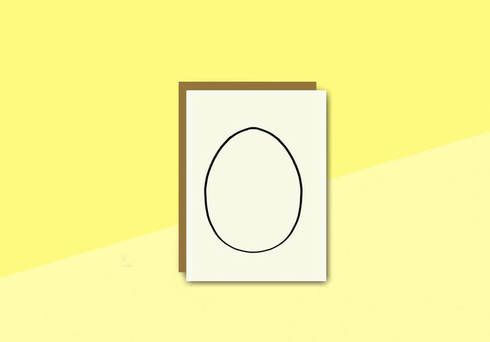 SOUS-BOIS - Greeting card - Egg