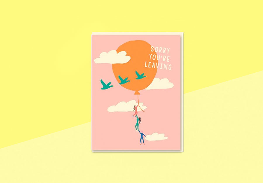EMMA COOTER - Greeting Card - Sorry you're leaving