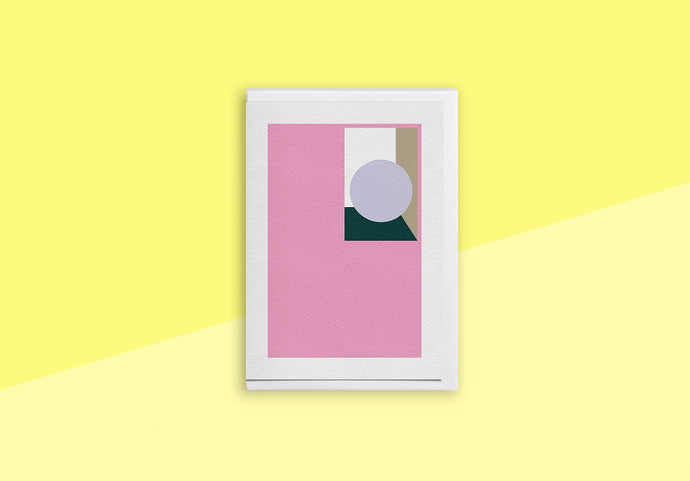 HANADURI - Greeting Card - Hanji Treasure - Pink