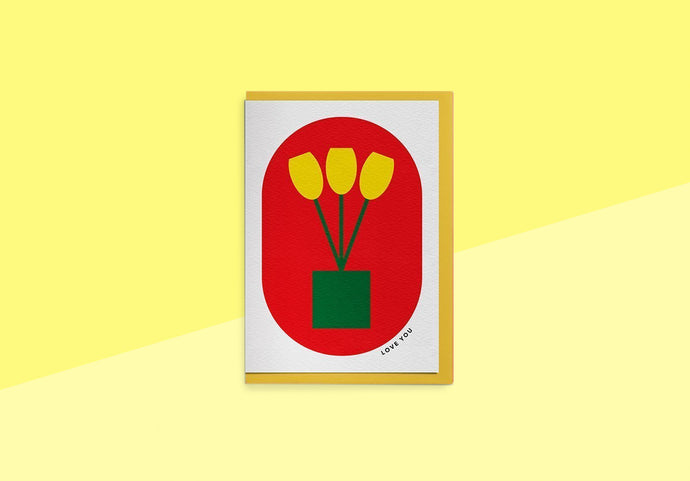 HANADURI - Greeting Card - Love You