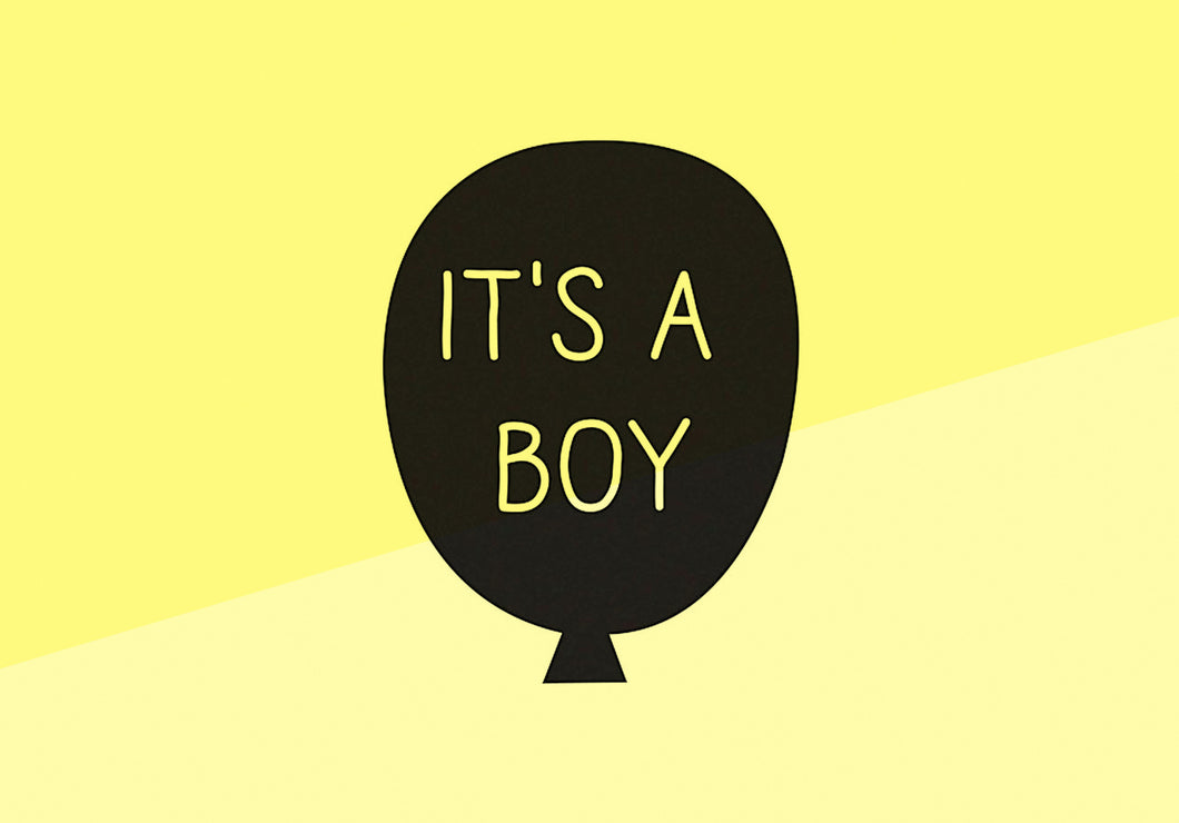 PAPER POETRY - Stempel - IT'S A BOY